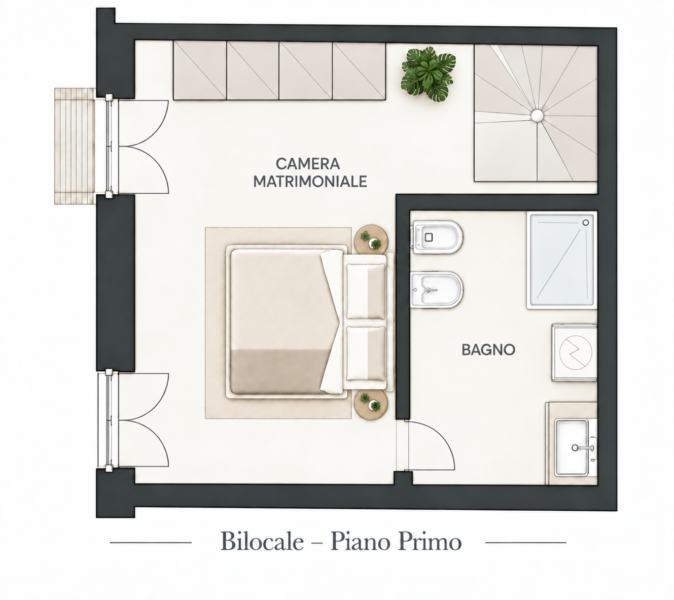Piso de 2 ambientes en alquiler en Melegnano — foto 14